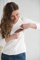 Bluzka ciążowa i do karmienia Milk Shirt