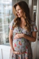 Lovely Dress – sukienka ciążowa i do karmienia, błękitna