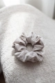 Scrunchie - gumka do włosów jasny beż