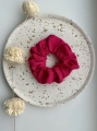 gumka do włosów scrunchie magenta