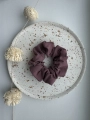 gumka do włosów scrunchie rose brown