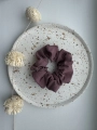 gumka do włosów scrunchie rose brown