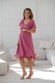 Sukienka midi krótki rękaw Lovely Dress