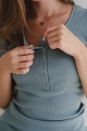 Bluzka do karmienia w prążek krótki rękaw Tummy