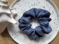 granat jeans gumka do włosow scrunchie