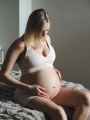Wygodny biustonosz ciążowy i do karmienia