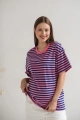 T-shirt do karmienia piersią Mamahood z dwoma zamkami