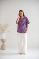 Modny t-shirt ciążowy z certyfikowanej bawełny OEKO-TEX